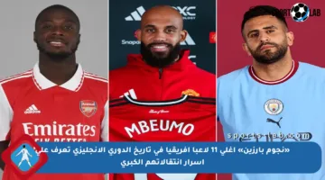 «نجوم بارزين» أغلى 11 لاعبا أفريقيا في تاريخ الدوري الإنجليزي تعرف على أسرار انتقالاتهم الكبرى